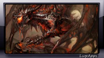 Fire Dragon Wallpaper capture d'écran 2