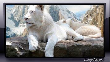 White Lion Wallpaper ภาพหน้าจอ 2