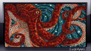 Octopus Wallpaper captura de pantalla 1