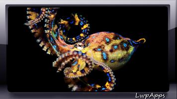 Octopus Wallpaper captura de pantalla 3
