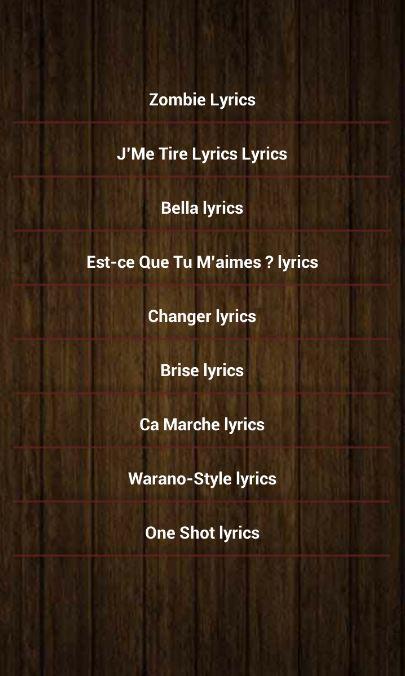Maitre Gims Song Lyrics For Android Apk Download