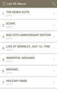 Michael Jackson Album Songs Ly capture d'écran 1