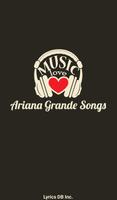 Poster Ariana Grande Album Songs Lyri