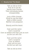 3 Schermata Celine Dion Album Songs Lyrics