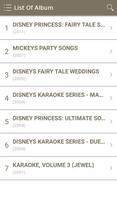 All Disney Album Songs Lyrics captura de pantalla 1