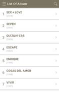 Enrique Iglesias Album Songs L 스크린샷 1