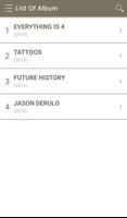 برنامه‌نما Jason Derulo Album Songs Lyric عکس از صفحه