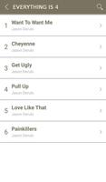 برنامه‌نما Jason Derulo Album Songs Lyric عکس از صفحه