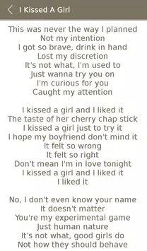 Katy Perry Album Songs Lyrics Para Android Apk Baixar