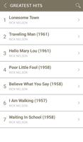 Rick Nelson Album Songs Lyrics स्क्रीनशॉट 2