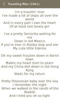 Rick Nelson Album Songs Lyrics स्क्रीनशॉट 3