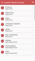 Hit Deepika Padukone Songs Lyrics and dialogues screenshot 1