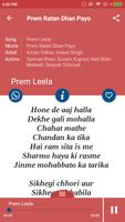 برنامه‌نما Hit Prem Ratan Dhan Payo Songs عکس از صفحه