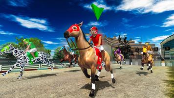 Horse Racing 2019: Multiplayer Game تصوير الشاشة 1