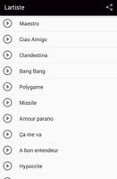 Lartiste Clandestina Songs تصوير الشاشة 1