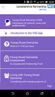 Young Onset Dementia (YOD) الملصق