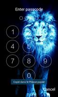LION LOCK SCREEN HD 2018 تصوير الشاشة 1