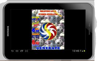 Lotto Number Generator Deluxe! capture d'écran 2