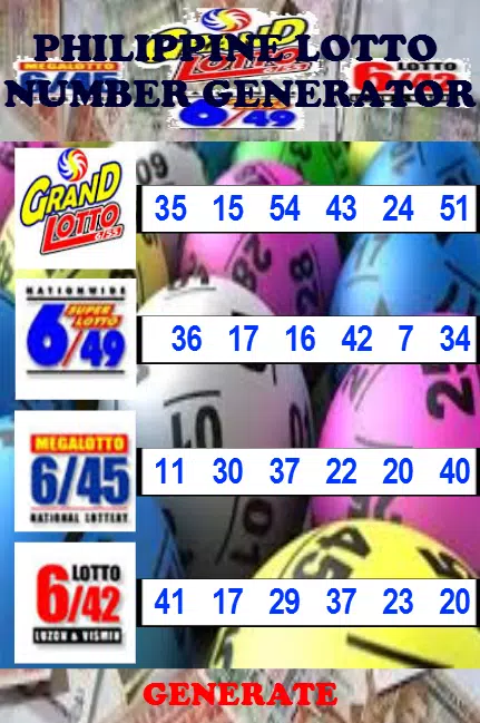 Phil. Lotto Number Generator APK for Android Download