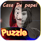 La Casa The Papel puzzle biểu tượng