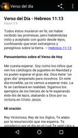 Biblia de las Americas 截图 3