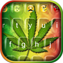 Weed Rasta Emoji Keyboard APK