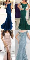 Latest Lace Mermaid Evening Dresses styles Poster