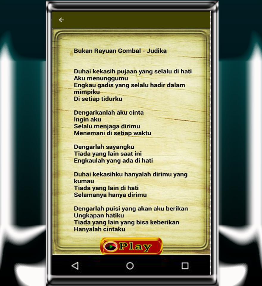 Husmanss: Chord Judika Dengarlah Sayangku Tiada