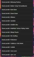 Lagu DEWI PERSIK mp3 скриншот 2