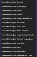 Song Dangdut Memories captura de pantalla 2