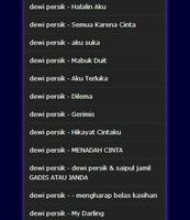 lagu Dewi Persik Lengkap Mp3 تصوير الشاشة 2
