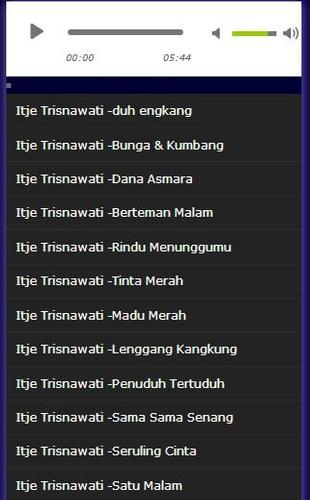 Lagu Itje Trisnawati mp3 for Android - APK Download