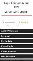 Lagu Kerispatih Full MP3 capture d'écran 1