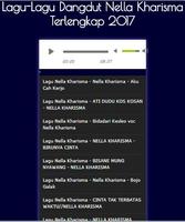 برنامه‌نما Lagu-Lagu Dangdut Nella Kharisma Terlengkap 2017 عکس از صفحه