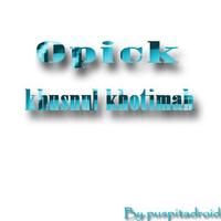 canções religiosas Opick - Khusnul Khotimah Cartaz