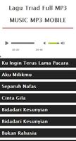 Lagu Triad Full MP3 تصوير الشاشة 1