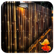Cerca de bambu painéis