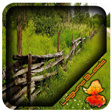 Rustic Cedar Fence Design icon