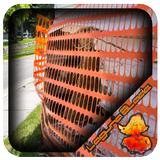 Temporary Plastic Fence Design icon