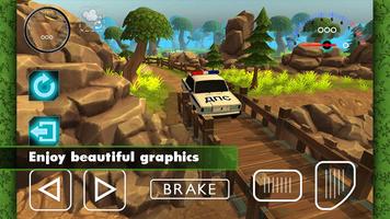 Lada Vaz Police Offroad 3D capture d'écran 2