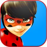 Icona Ladybug The Hero Chibi Ninja