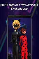 Ladybug and Cat Noir Wallpaper UHD Ekran Görüntüsü 3