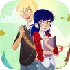 Running Ladybug Hero Chibi APK