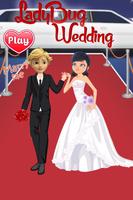 Ladybug Wedding Dress up Affiche