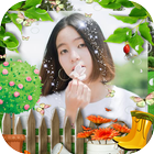 Garden Photo Frame-icoon