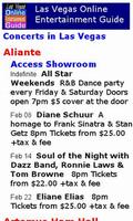 2 Schermata Las Vegas Show Guide