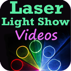 Laser Light Show VIDEOs Zeichen