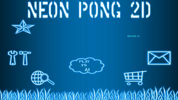 Neon Pong Affiche