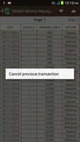 Mobile Money Manager Ekran Görüntüsü 2
