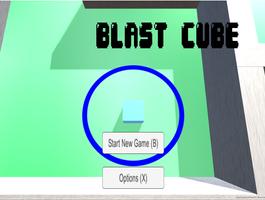 Blast Cube الملصق